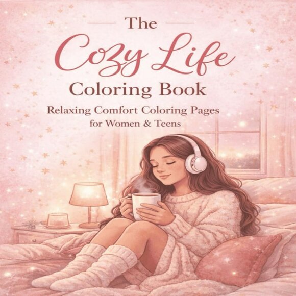 Other - NWT The Cozy Life Coloring Book